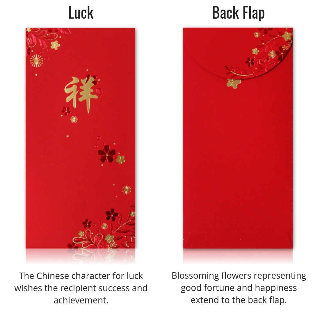 Premium Chinese Red Envelopes (Set of 9) – Chinese American Family